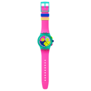 Swatch Neon Flash Arrow SUSG408 - cronografo ispirazione anni '90 - multicolor